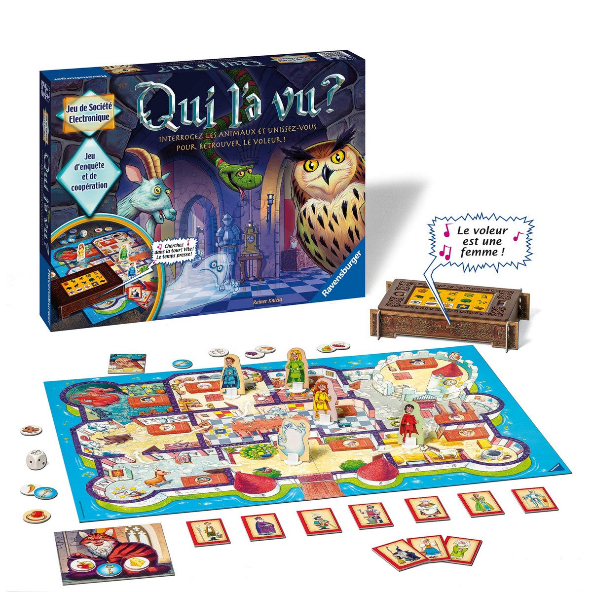 Joc de Masă Ravensburger Who saw it? - Jucarii si jocuri, Jocuri și accesorii