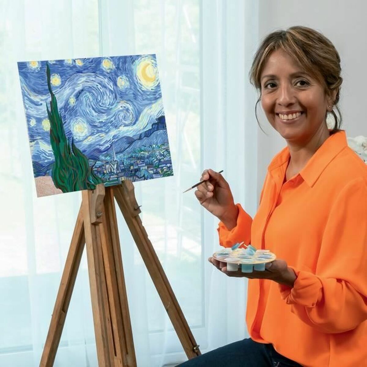 Joc de Masă Ravensburger CREART - VAN GOGH - Jucarii si jocuri, Jocuri și accesorii