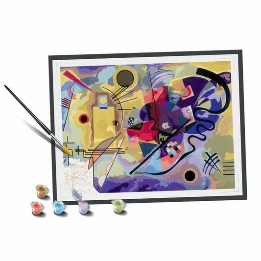Puzzle pentru colorat Ravensburger Kandinsky - Jucarii si jocuri, Puzzle-uri și puzzle-uri