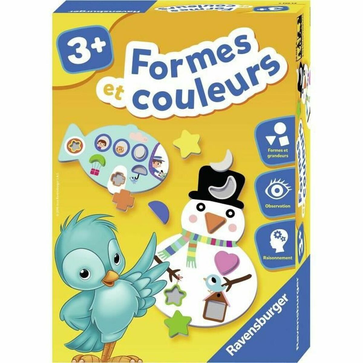 Jucărie pentru pătuț suspendată Ravensburger Formes et couleurs - Bebelus, Jucăriile copilăriei timpurii