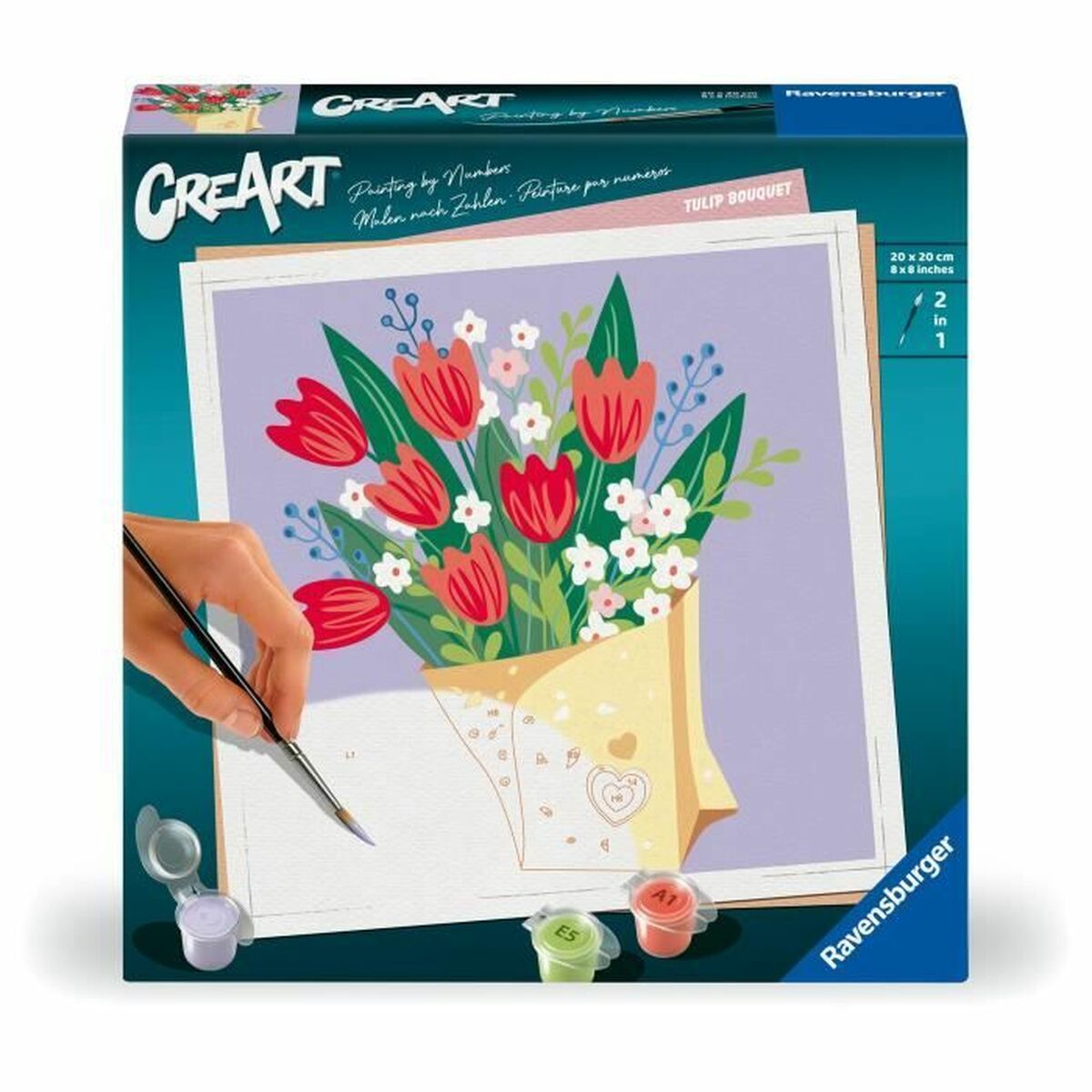 Set pentru desen Ravensburger - Birou și papetărie, Arte și Meserii
