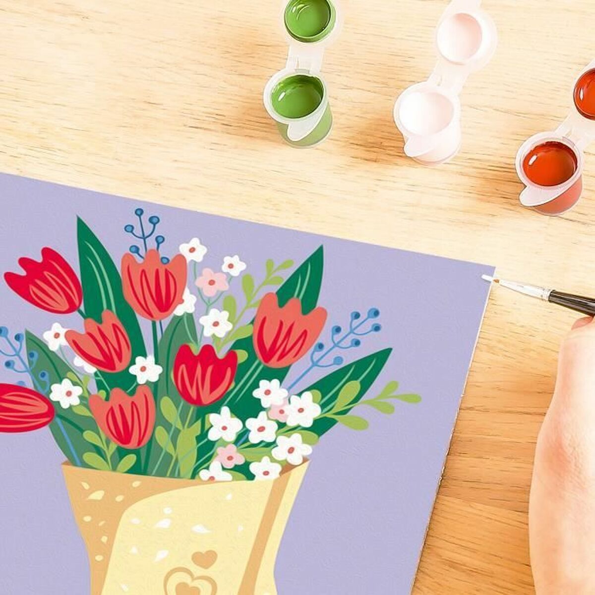 Set pentru desen Ravensburger - Birou și papetărie, Arte și Meserii