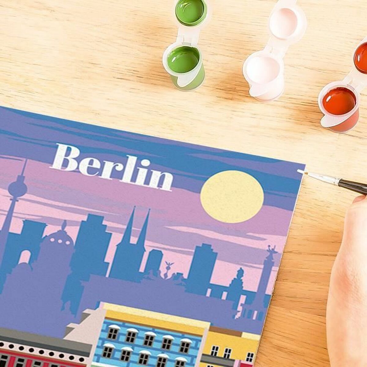Set pentru desen Ravensburger Creart - Birou și papetărie, Arte și Meserii