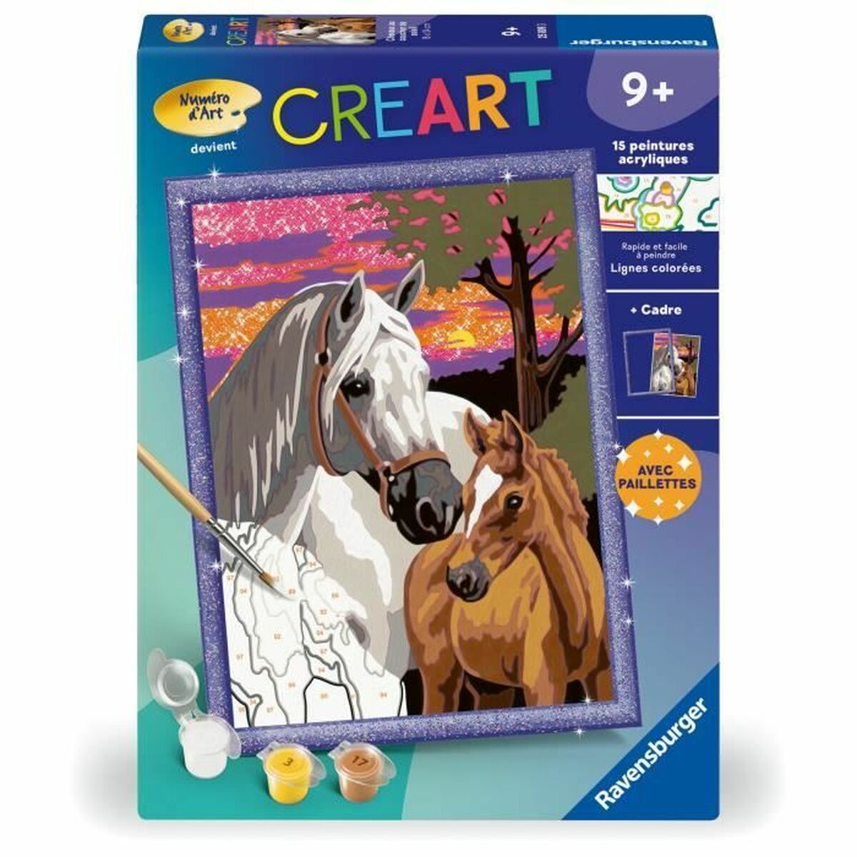 Set pentru desen Ravensburger Creart - Birou și papetărie, Arte și Meserii