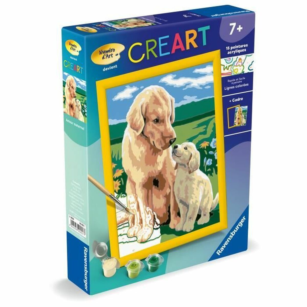 Set pentru desen Ravensburger - Birou și papetărie, Arte și Meserii