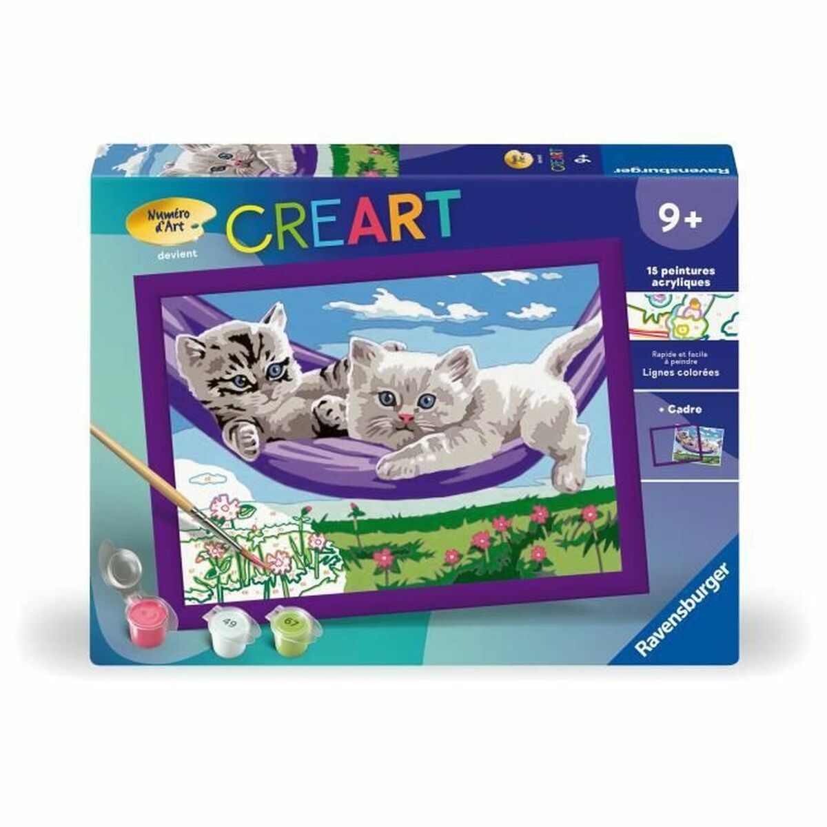 Set pentru desen Ravensburger Creart - Birou și papetărie, Arte și Meserii