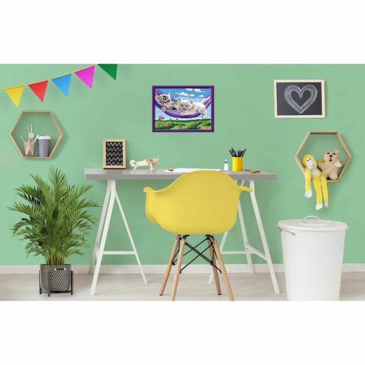 Set pentru desen Ravensburger Creart - Birou și papetărie, Arte și Meserii
