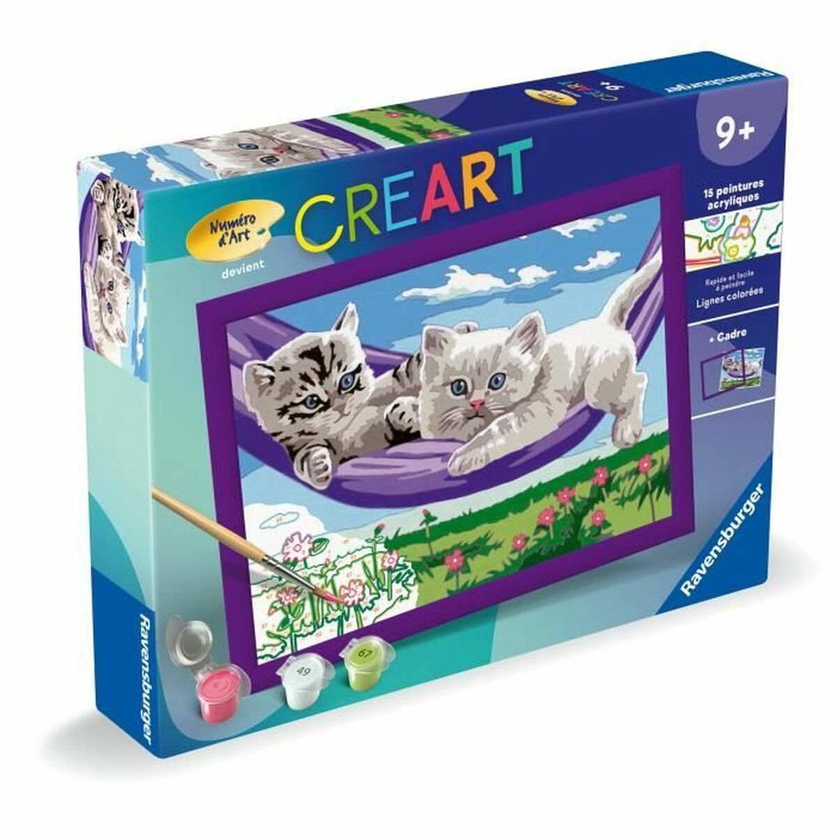 Set pentru desen Ravensburger Creart - Birou și papetărie, Arte și Meserii
