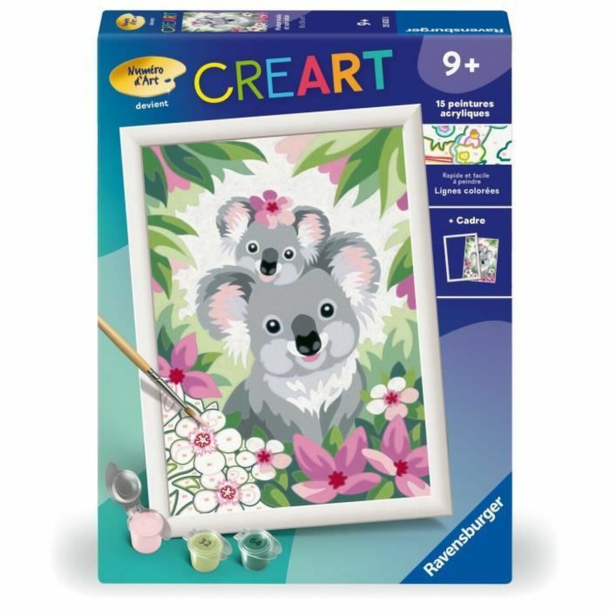 Set pentru desen Ravensburger Creart - Birou și papetărie, Arte și Meserii