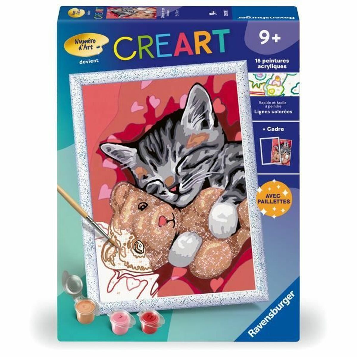 Set pentru desen Ravensburger Creart - Birou și papetărie, Arte și Meserii