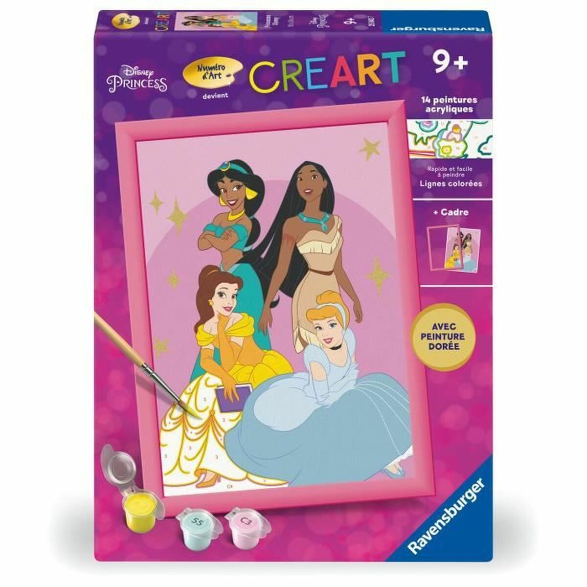 Set pentru desen Ravensburger - Birou și papetărie, Arte și Meserii