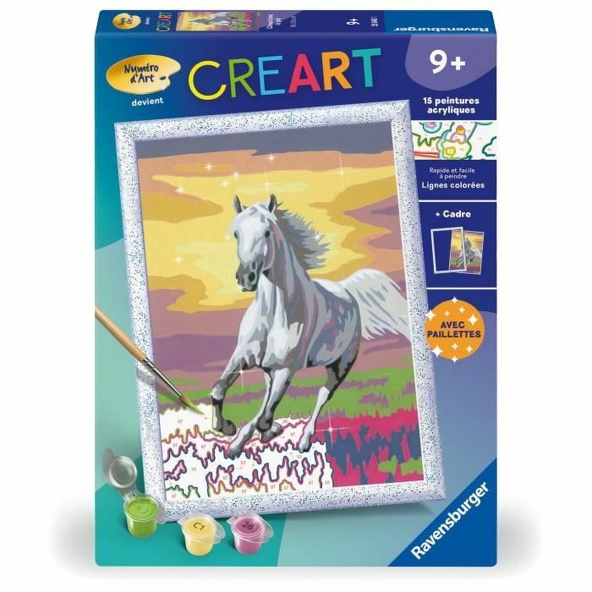 Set pentru desen Ravensburger - Birou și papetărie, Arte și Meserii