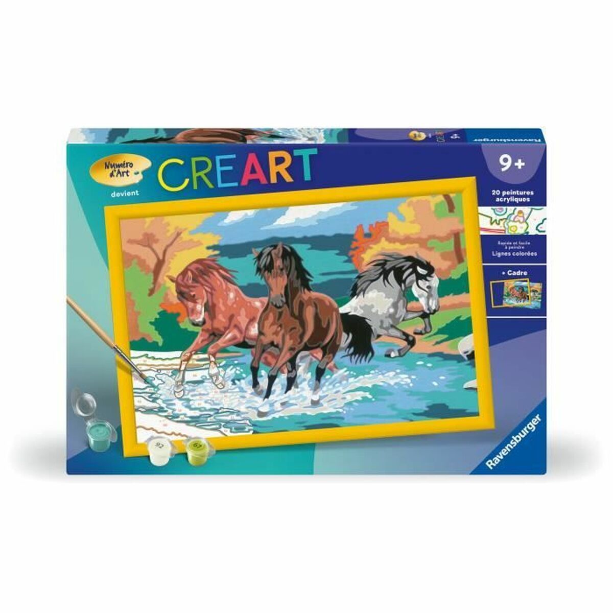 Set pentru desen Ravensburger Creart - Birou și papetărie, Arte și Meserii