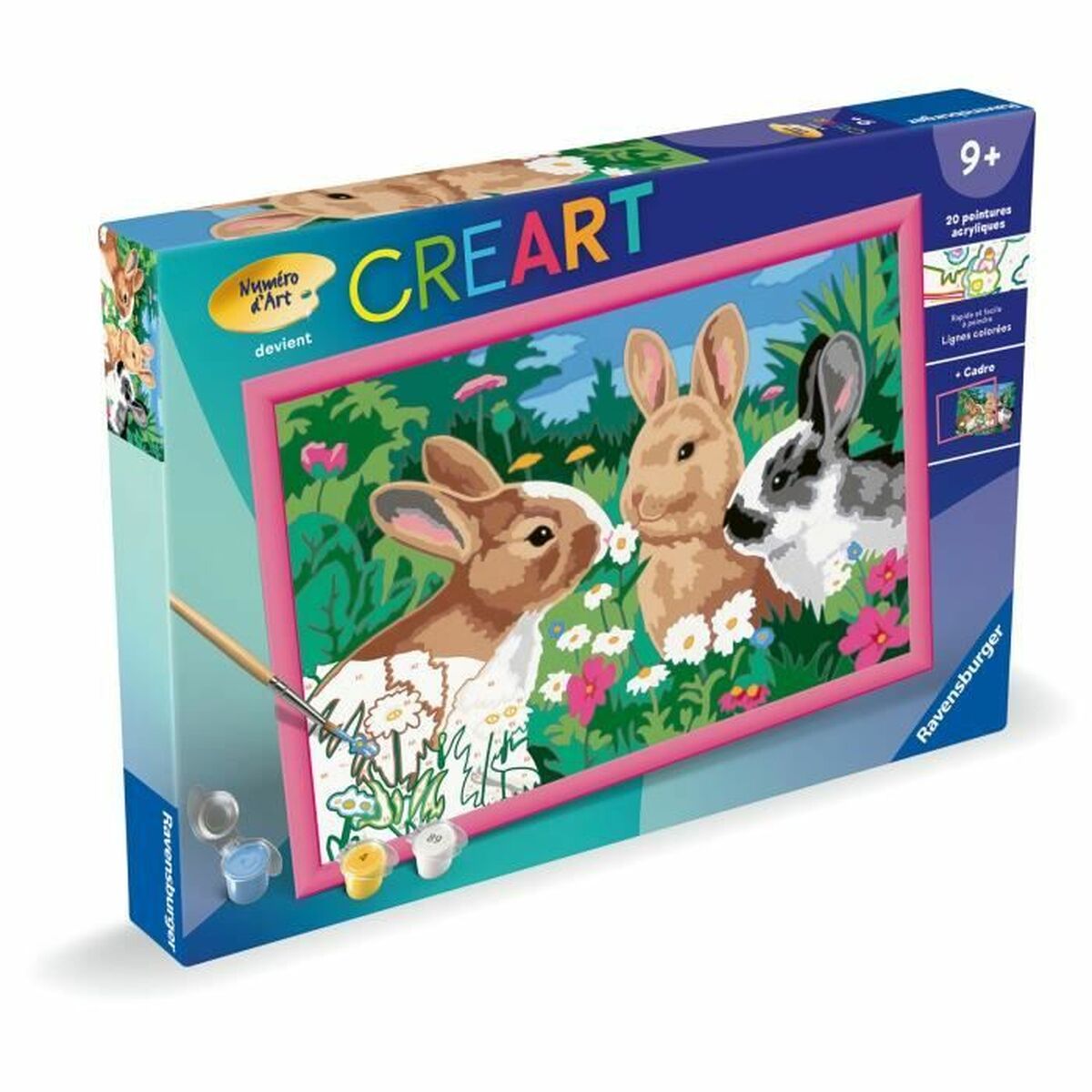 Set pentru desen Ravensburger Creart - Birou și papetărie, Arte și Meserii