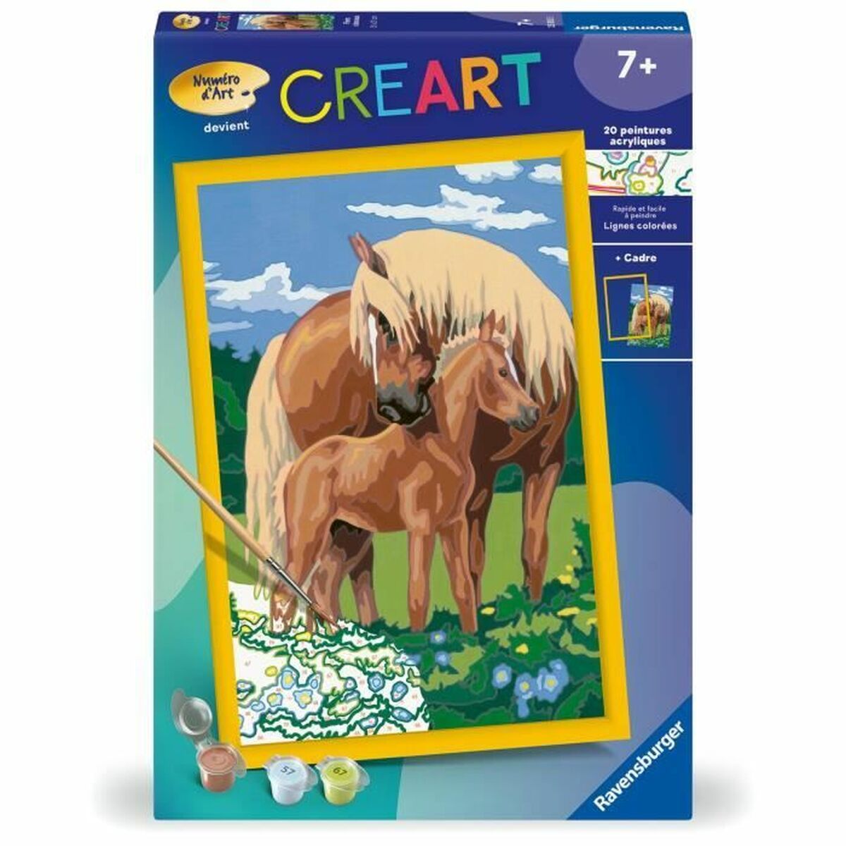 Set pentru desen Ravensburger Creart - Birou și papetărie, Arte și Meserii