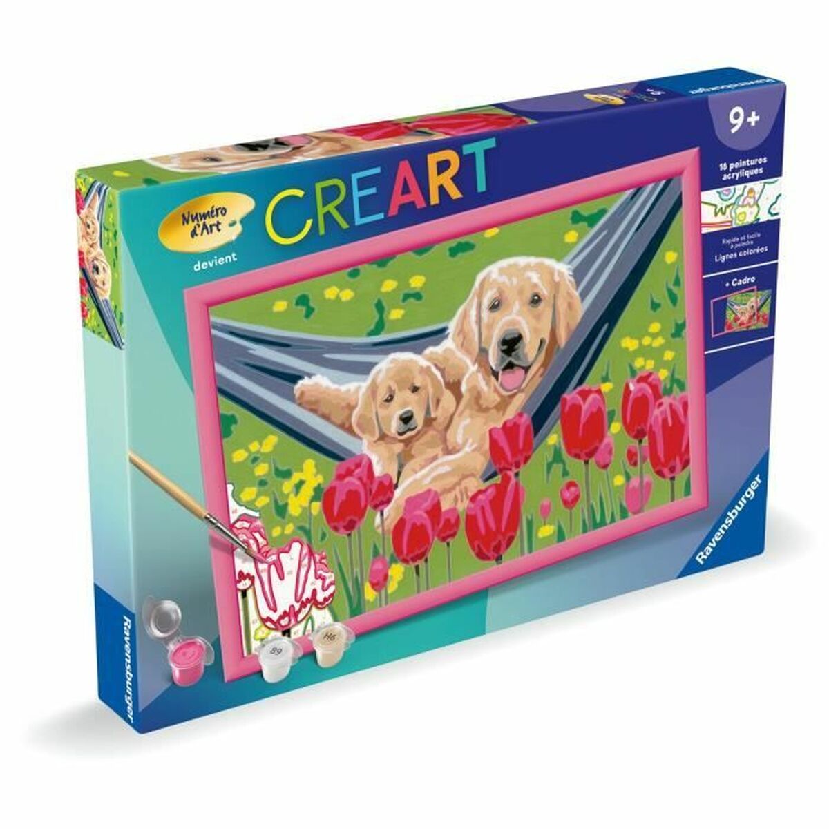 Set pentru desen Ravensburger Creart - Birou și papetărie, Arte și Meserii