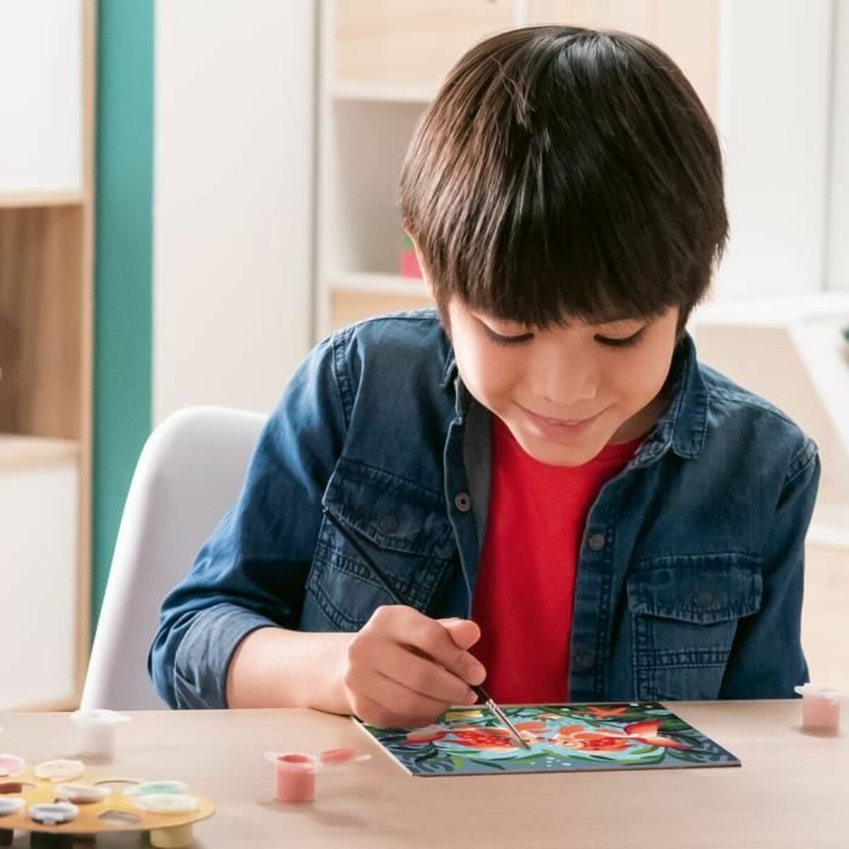 Set pentru desen Ravensburger - Birou și papetărie, Arte și Meserii
