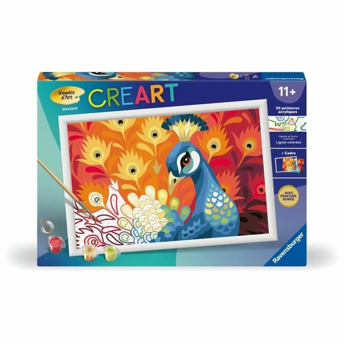 Set pentru desen Ravensburger Creart - Birou și papetărie, Arte și Meserii