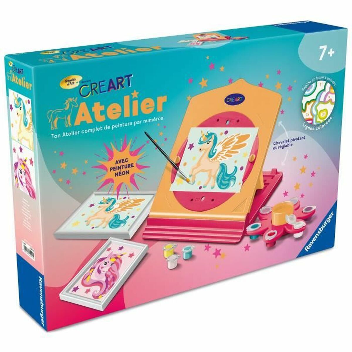 Set pentru desen Ravensburger - Birou și papetărie, Arte și Meserii