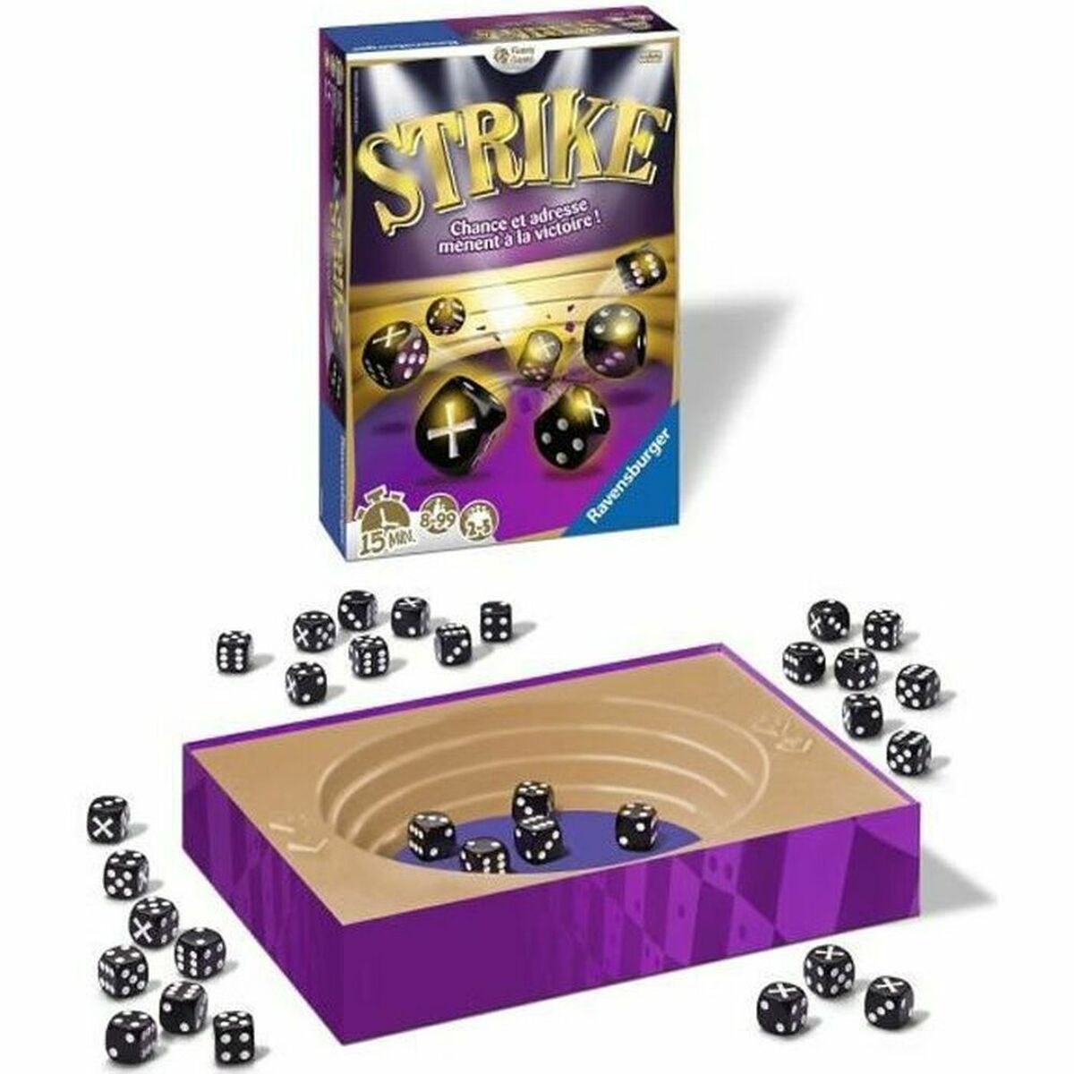 Joc de Masă Ravensburger Strike Board Game (FR) (1 Piese) - Jucarii si jocuri, Jocuri și accesorii