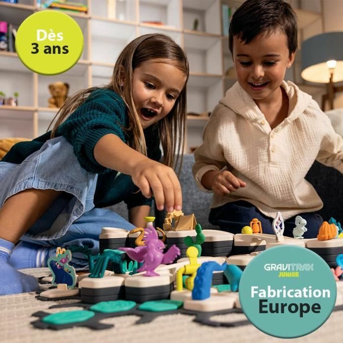 Set de Construcție Ravensburger Gravitax Junior Start and Run 38 Piese Expansiune - Jucarii si jocuri