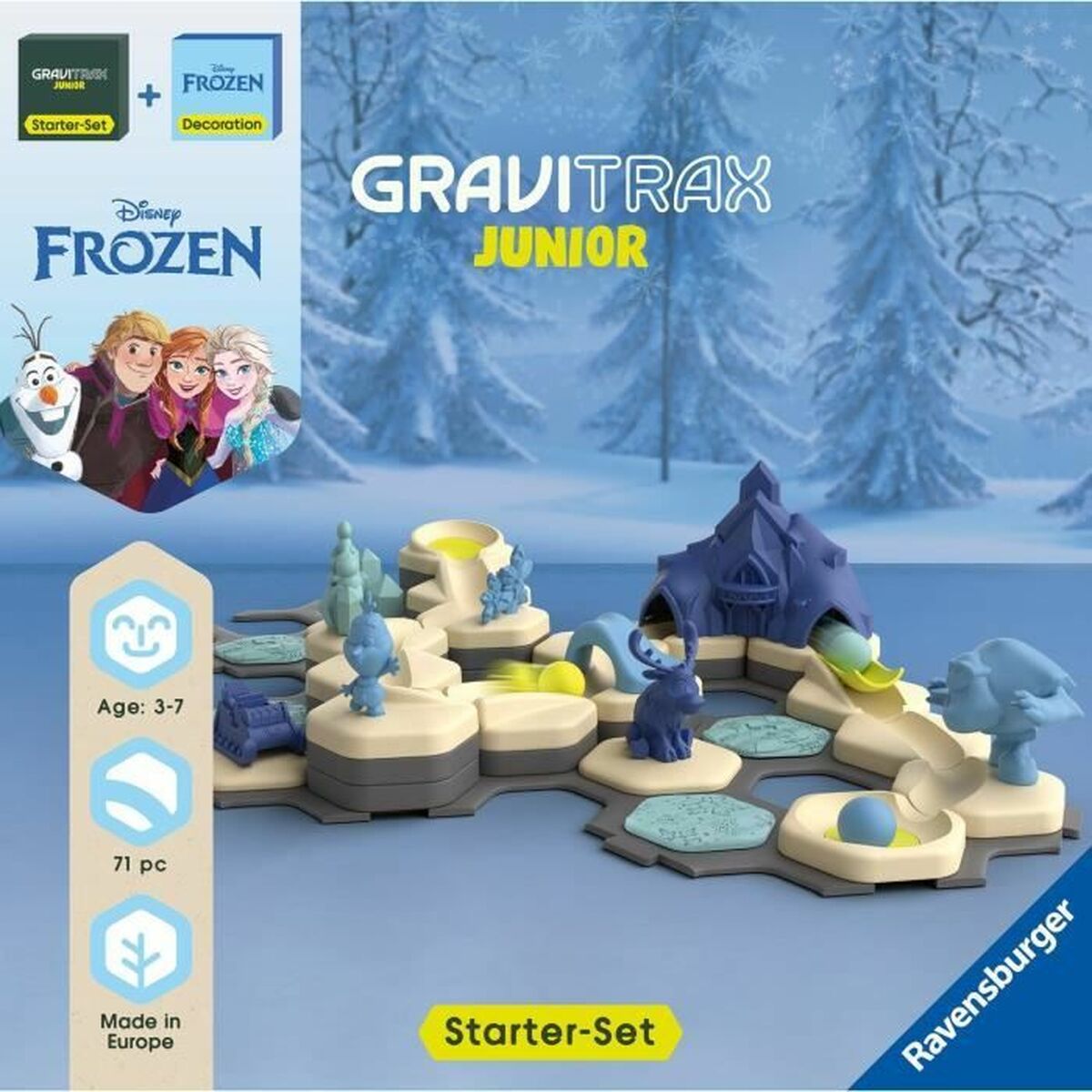 Joc de Masă Ravensburger Gravitrax Junior Starter Set Frozen - Jucarii si jocuri, Jocuri și accesorii