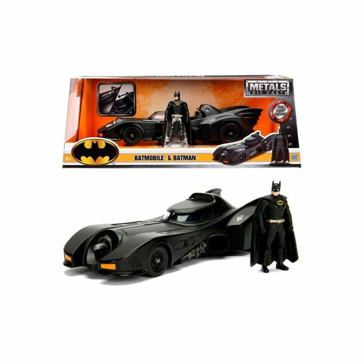 Mașină de jucărie Simba Batmóvil 1989 1:24 Metal Figură - Jucarii si jocuri, Vehicule