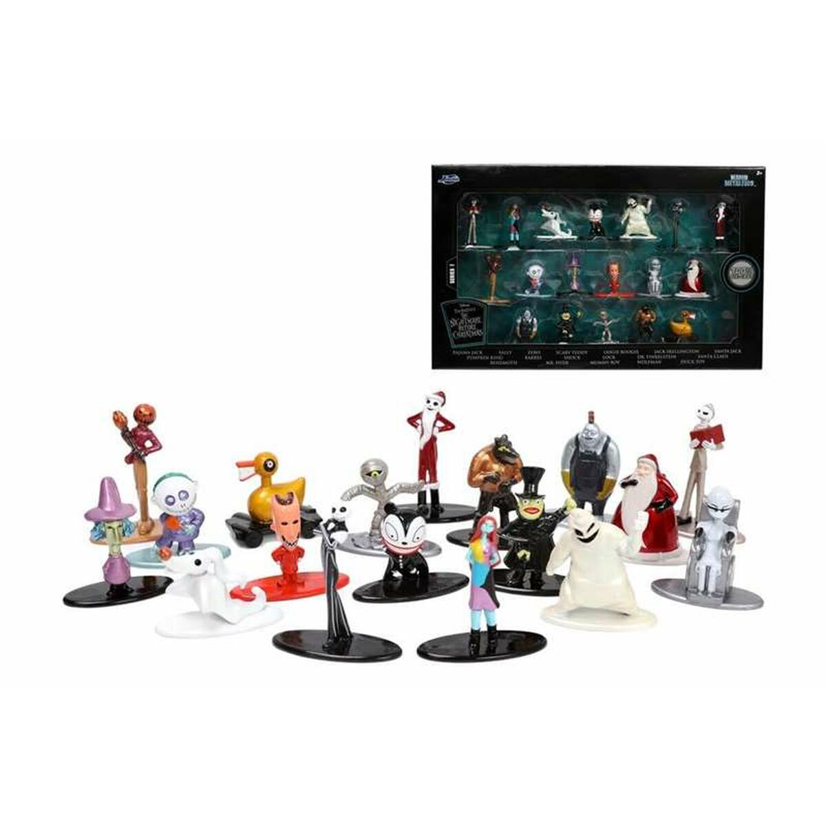 Set de figurine The Nightmare Before Christmas 4 cm 18 Piese - Jucarii si jocuri, Păpuși și figurine