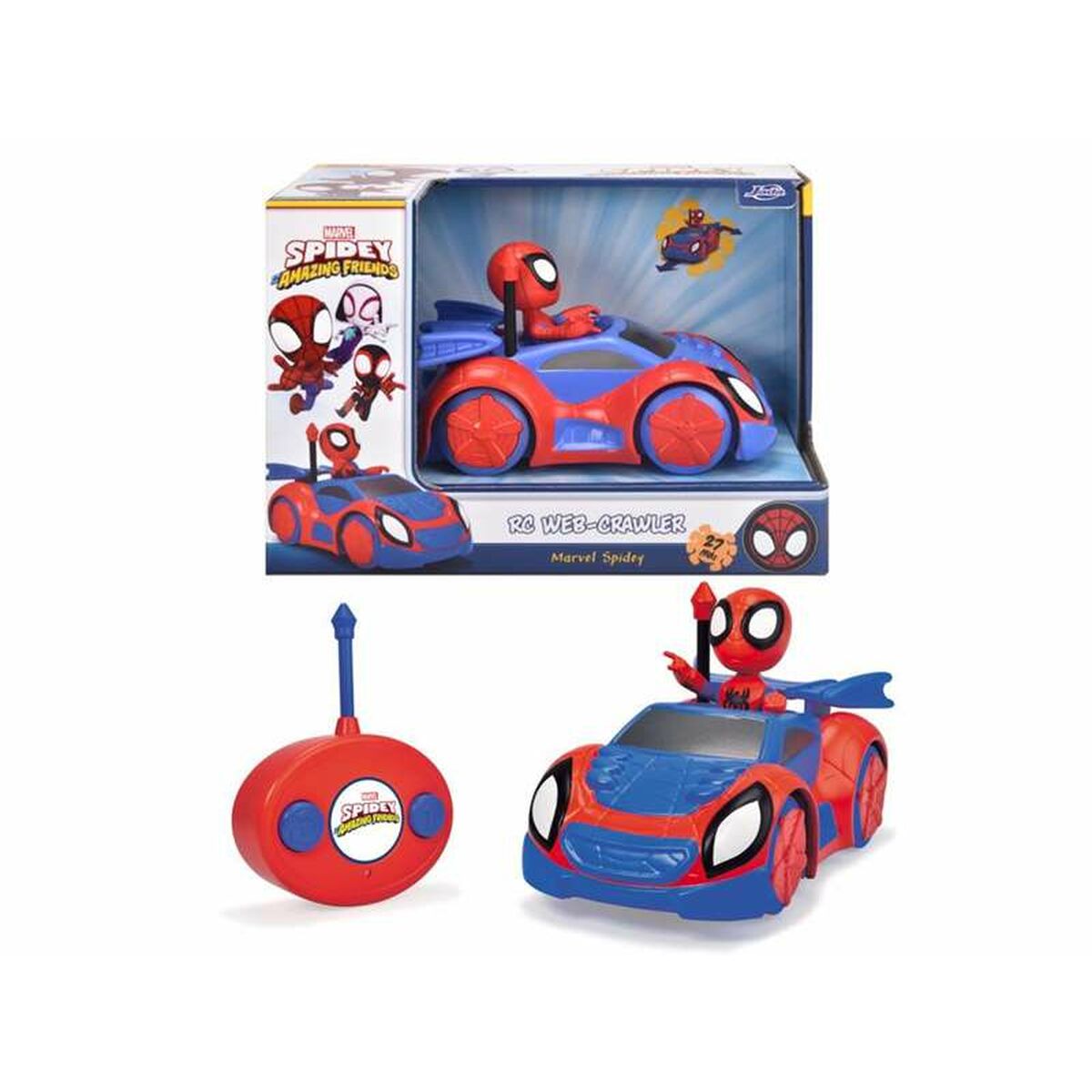 Mașină Radio Control Spidey Spidey Web Crawler 1:24 17 cm (21 x 34 x 18,5 cm) - Jucarii si jocuri, Vehicule