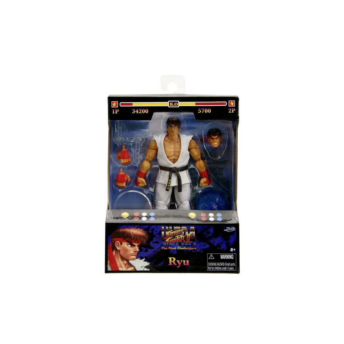 Figura îmbinată Jada Street Fighters - RYU 15 cm - Jucarii si jocuri, Păpuși și figurine