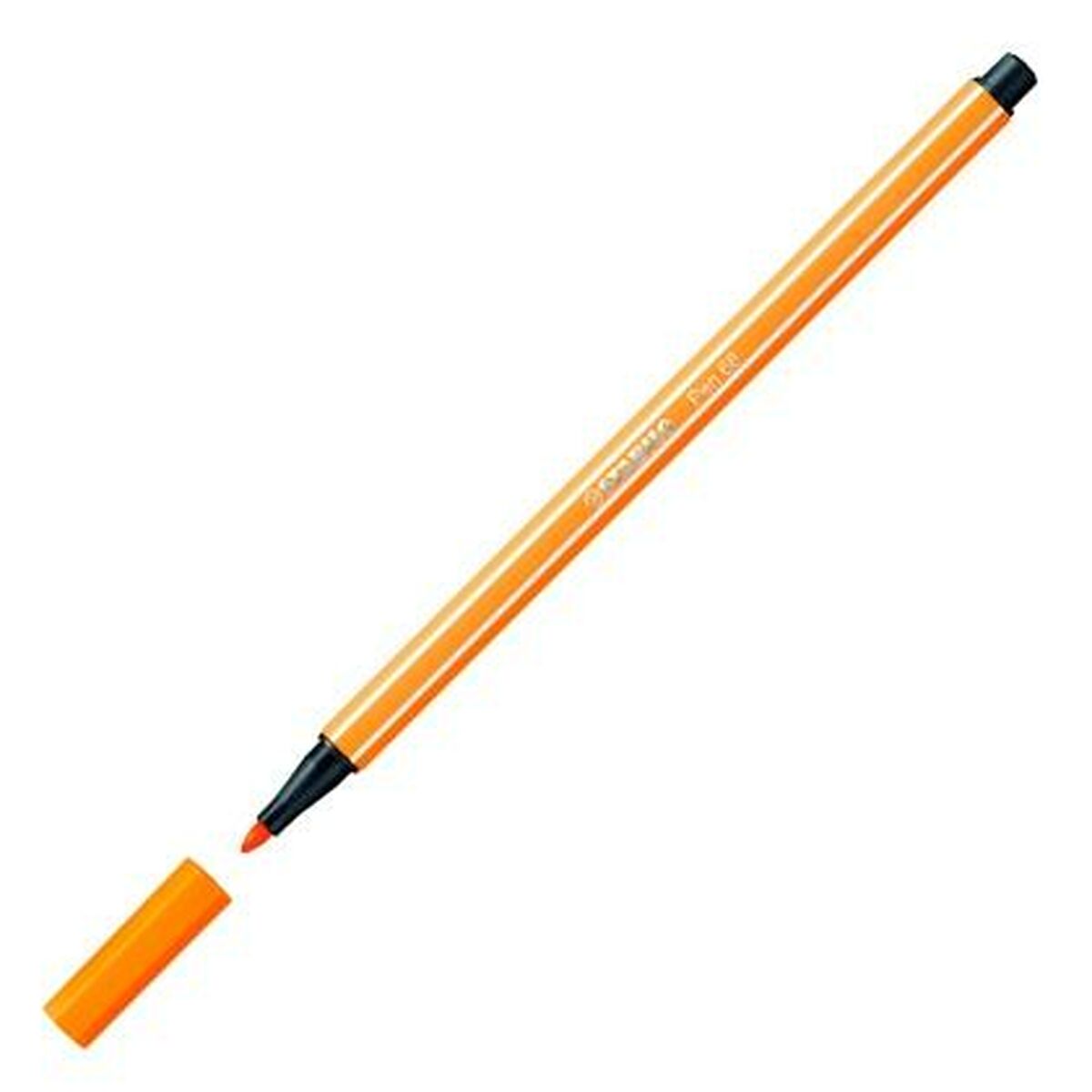 Carioci Stabilo Pen 68 Portocaliu (10 Piese) - Birou și papetărie, Pixuri, creioane și articole de scris