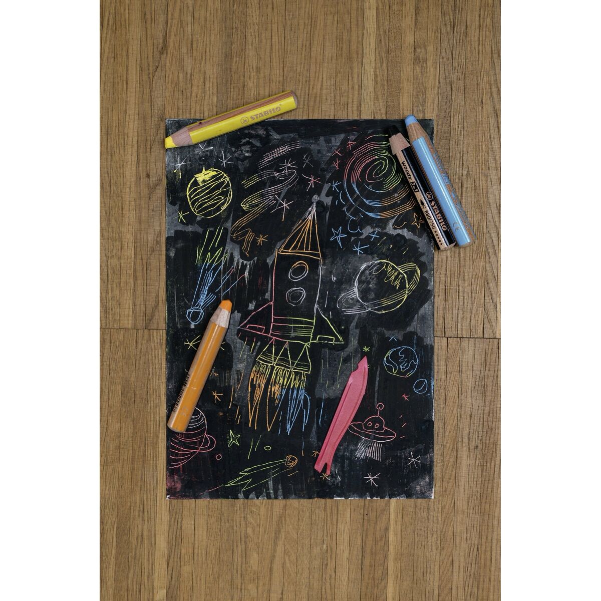 Creioane culori Stabilo Woody 3 în 1 Multicolor - Birou și papetărie, Arte și Meserii