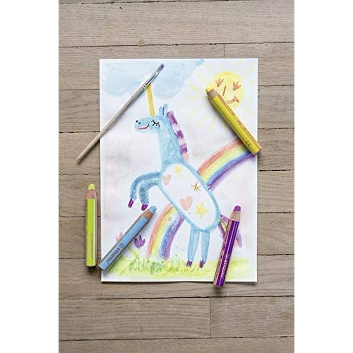Creioane culori Stabilo Woody 3 în 1 Multicolor - Birou și papetărie, Arte și Meserii