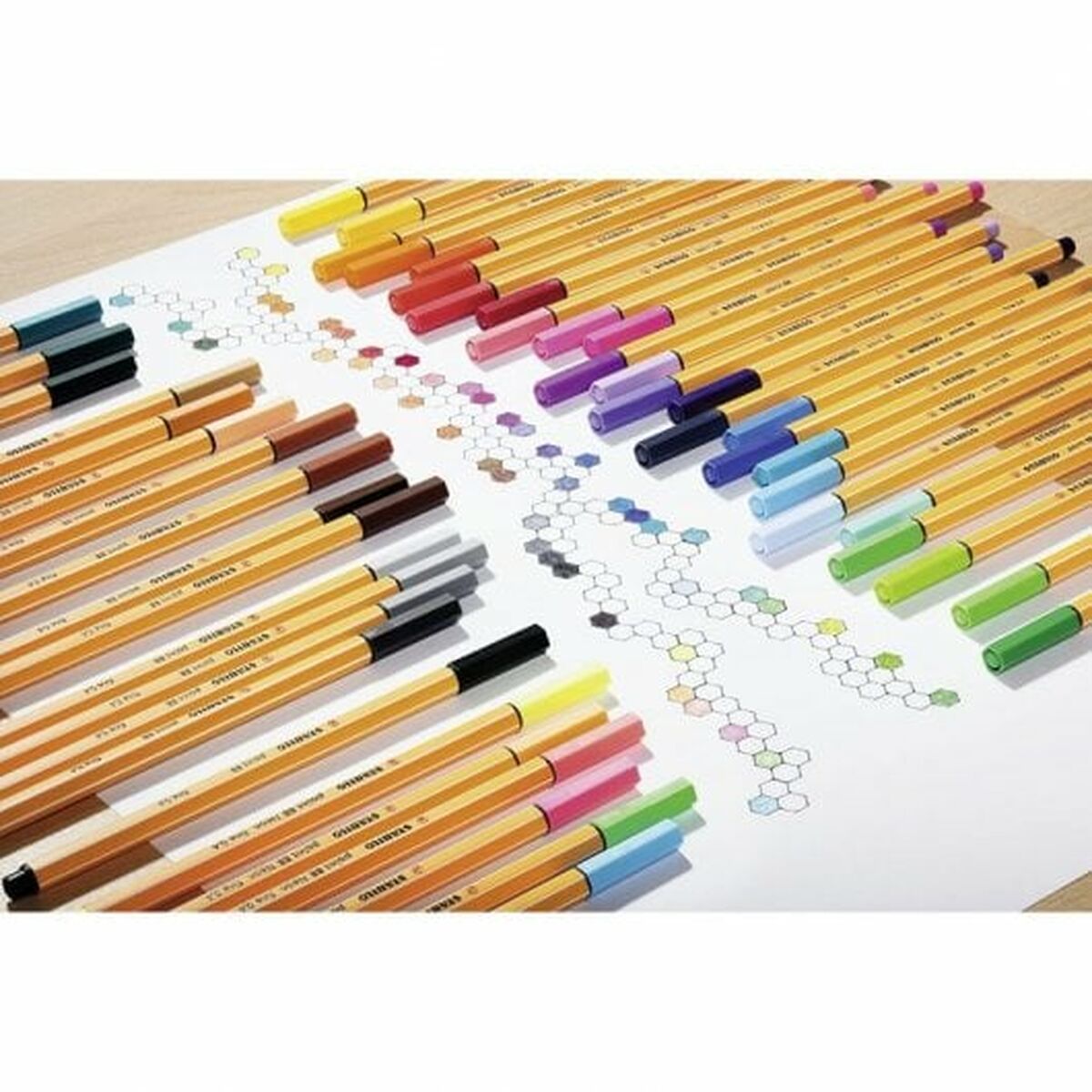 Set de Carioci Stabilo 8820-03 Multicolor 0,4 mm (20 Piese) - Birou și papetărie, Pixuri, creioane și articole de scris