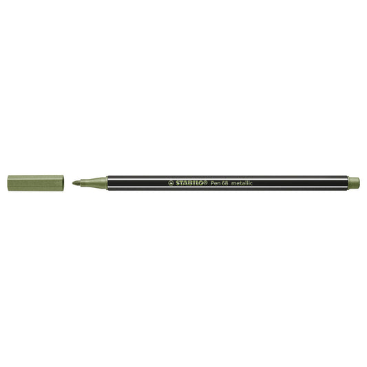 Carioci Stabilo Pen 68 metallic Leaf Verde (10 Piese) - Birou și papetărie, Pixuri, creioane și articole de scris