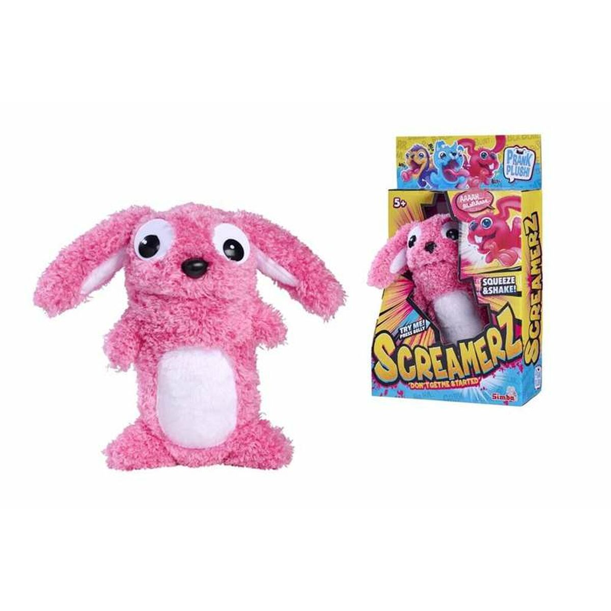 Jucărie de Pluș cu Sunet Smoby Screamerz - Jucarii si jocuri, Păpuși și accesorii