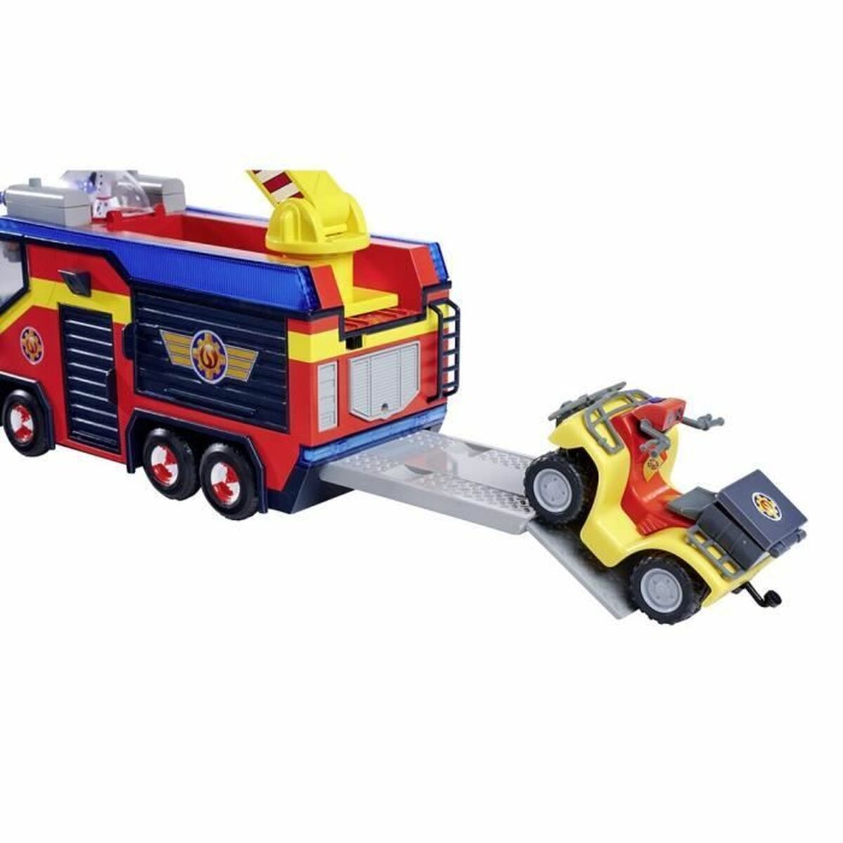 Camion de Pompieri Jupiter rouge - Jucarii si jocuri, Vehicule