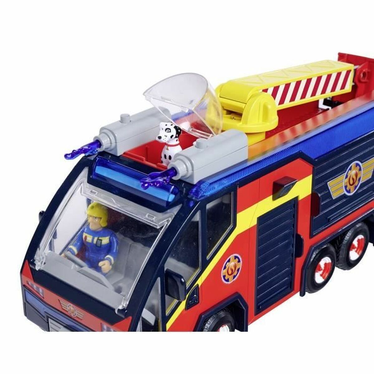 Camion de Pompieri Jupiter rouge - Jucarii si jocuri, Vehicule