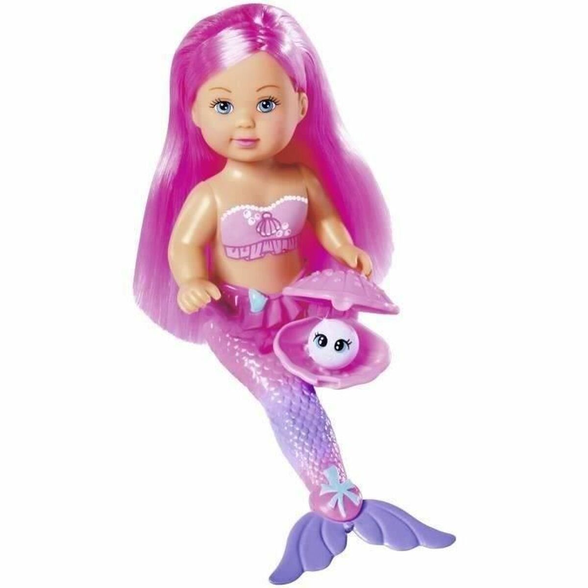 Păpușă bebeluș Simba Evi Love - Sirena y su Perla - Jucarii si jocuri, Păpuși și accesorii