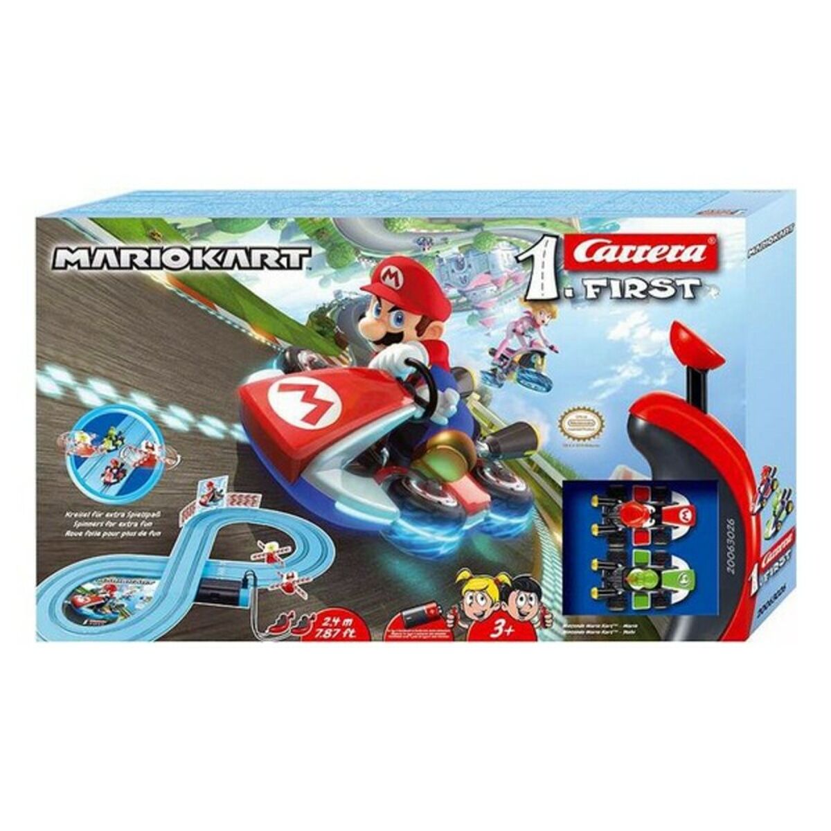 Pistă de Curse Mario Kart Carrera 20063026 2,4 m - Jucarii si jocuri, Vehicule