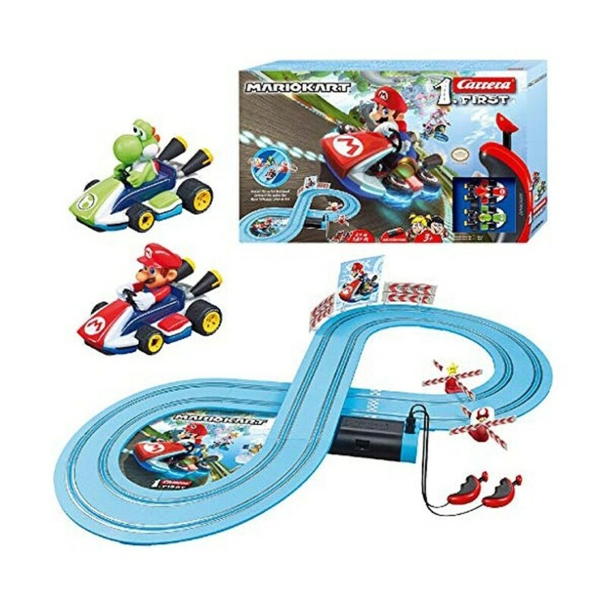 Pistă de Curse Mario Kart Carrera 20063026 2,4 m - Jucarii si jocuri, Vehicule