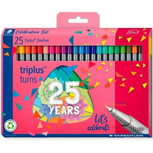 Set de Carioci Staedtler Triplus Fineliner 334 (10 Unități) - Birou și papetărie, Pixuri, creioane și articole de scris