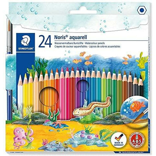 Creioane colorate acuarelă Staedtler Noris Multicolor (5 Unități) - Birou și papetărie, Arte și Meserii