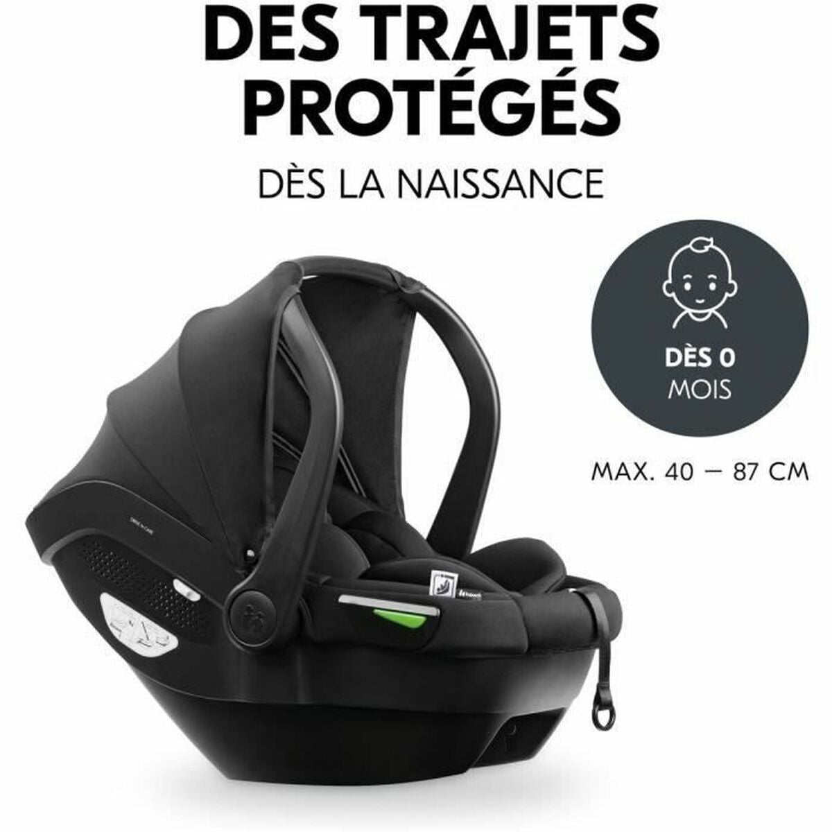 Scaun Auto Hauck Negru - Bebelus, Scaune auto și accesorii