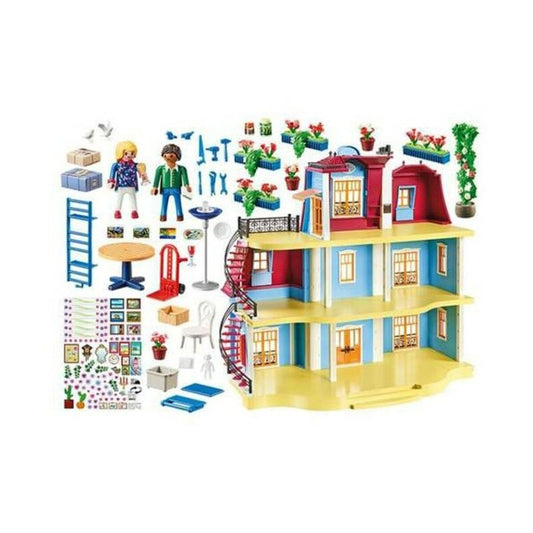Casă de păpuși Playmobil Dollhouse Playmobil Dollhouse La Maison Traditionnelle 2020 70205 (592 pcs) - Jucarii si jocuri, Păpuși și accesorii