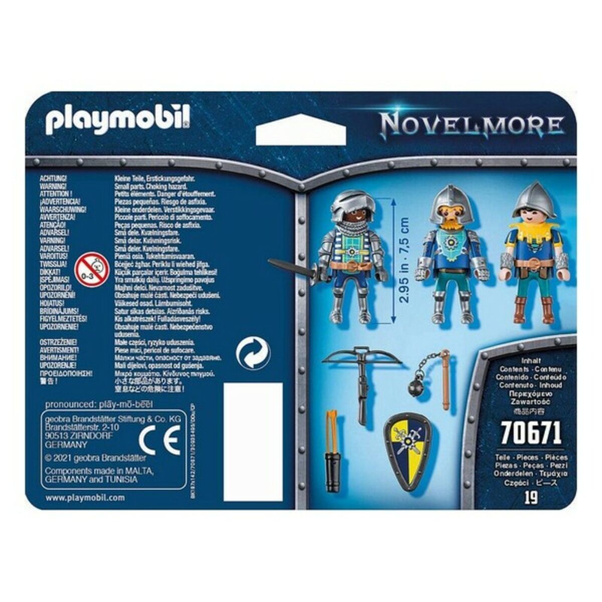 Set de figurine Novelmore Knights Playmobil 70671 (19 pcs) - Jucarii si jocuri, Păpuși și figurine
