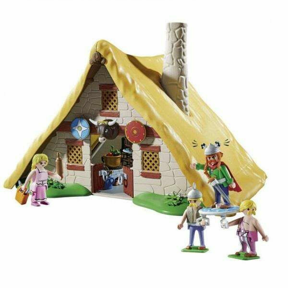 Playset Playmobil Vitalstatistix Hut Astérix 70932 (110 pcs) - Jucarii si jocuri, Păpuși și figurine