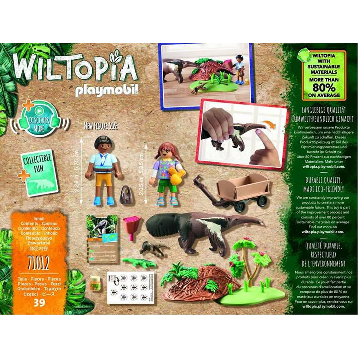 Playset Playmobil 71012 39 Piese - Jucarii si jocuri, Păpuși și figurine