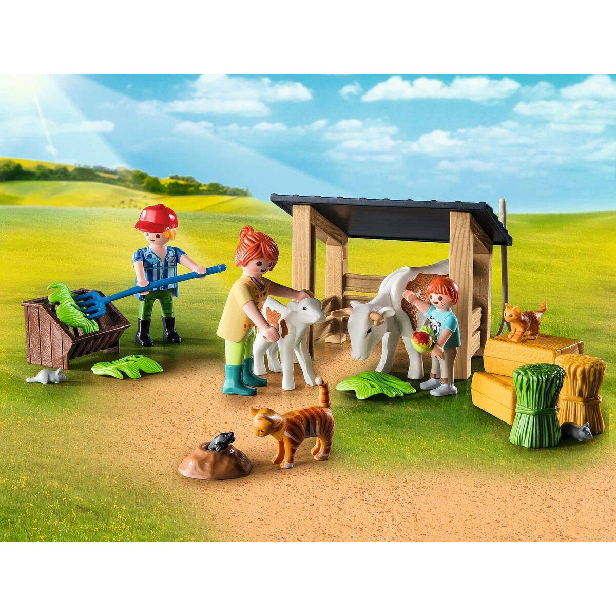 Playset Playmobil 71248 Country 137 Piese - Jucarii si jocuri, Păpuși și figurine