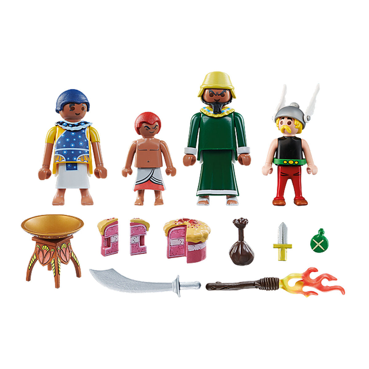 Playset Playmobil Asterix: Amonbofis and the poisoned cake 71268 24 Piese - Jucarii si jocuri, Păpuși și figurine